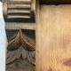Solid wood cabinet
