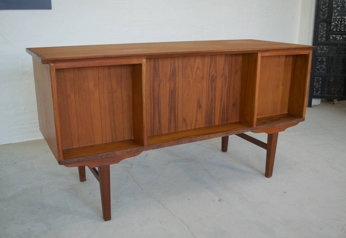 Danish Teak 7-Drawer Desk, 1960s.