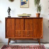 Teak Chest of Drawers, Denmark 1950s, Mid-Century Modern, Vintage