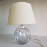 Lamp glass ball blown mathias vintage