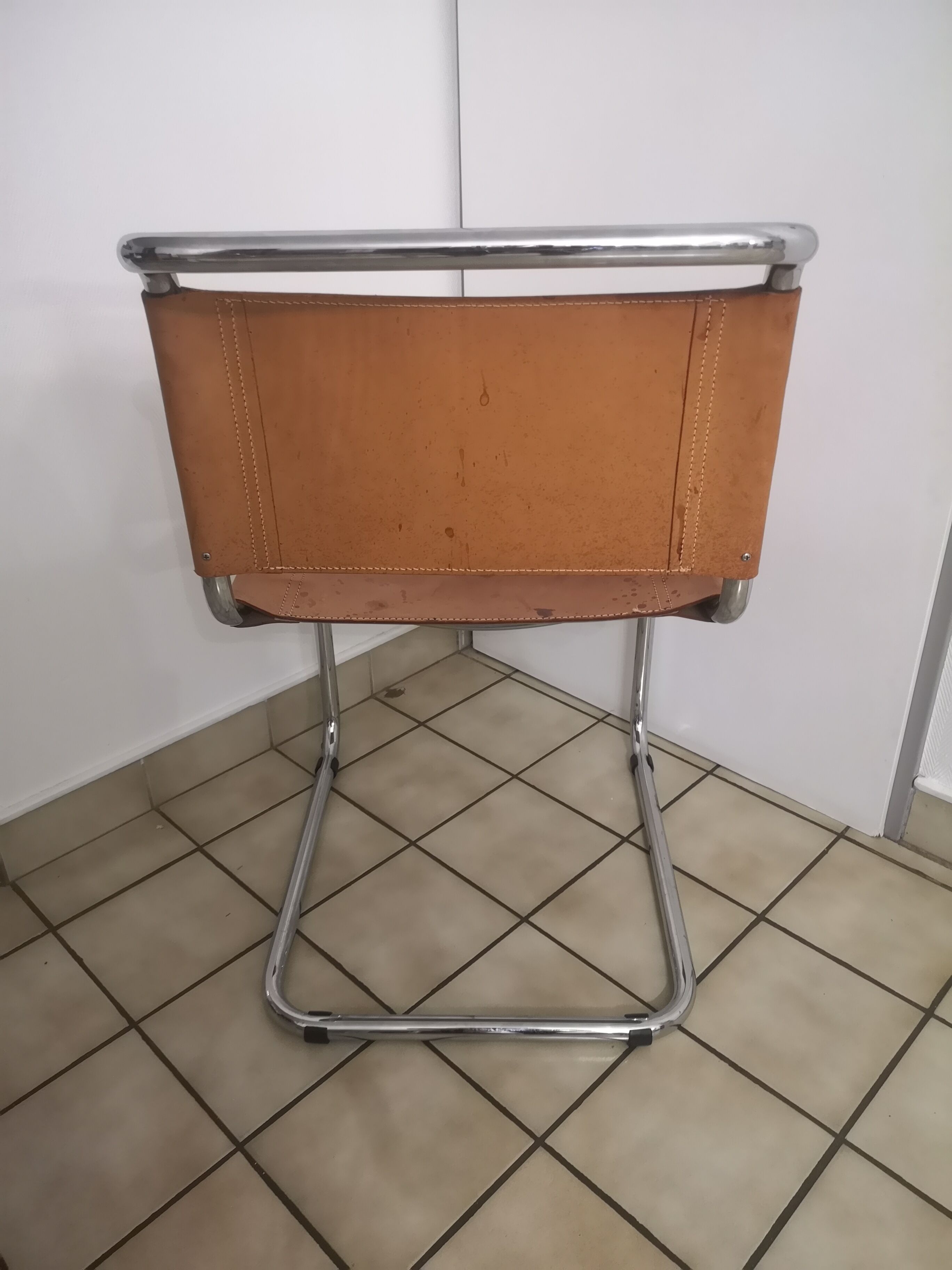 Lot of 3 chairs B33 Marcel Breuer