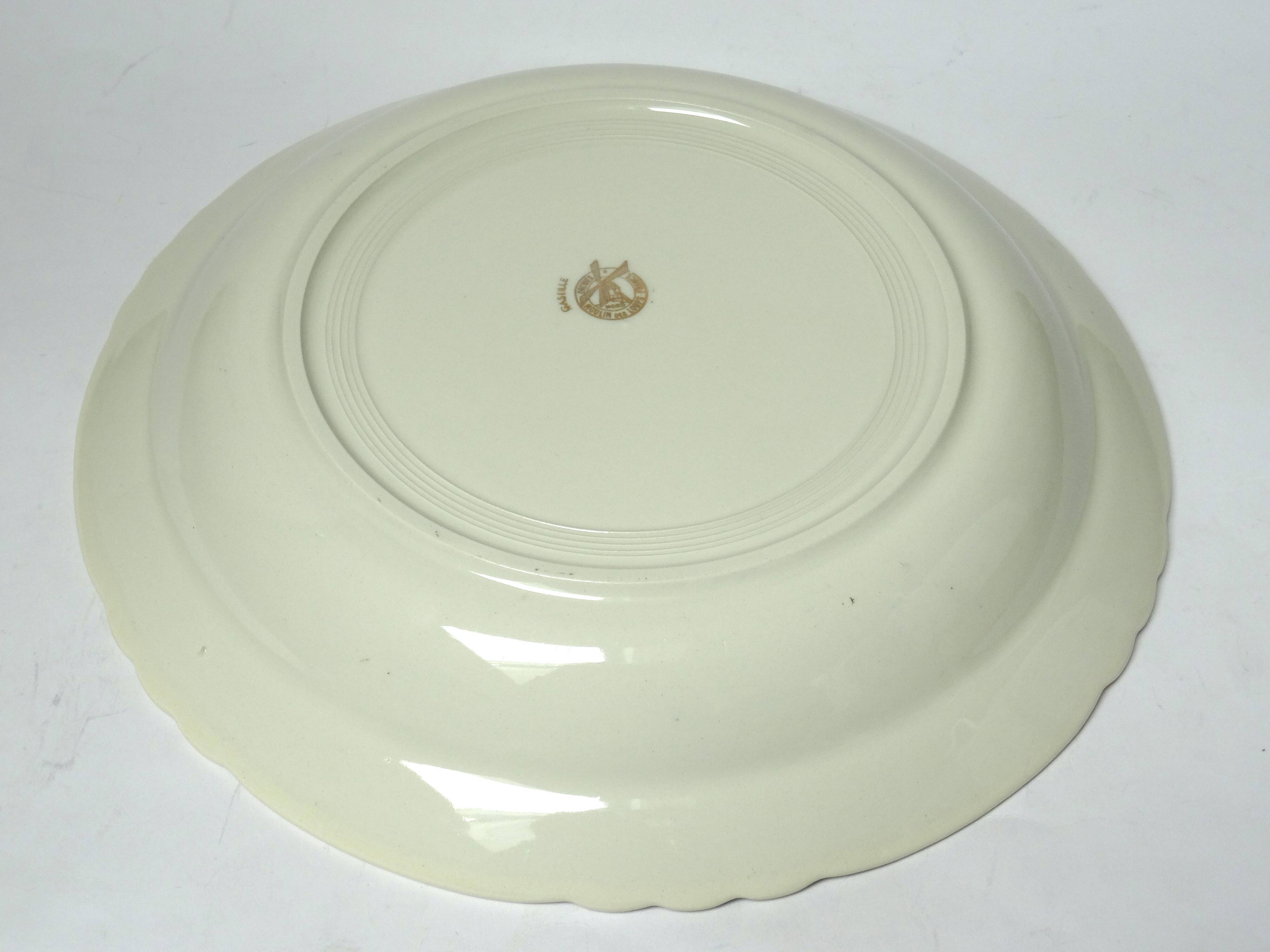 Hollow round dish Moulin des Loups