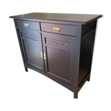 Art-deco period oak commodus