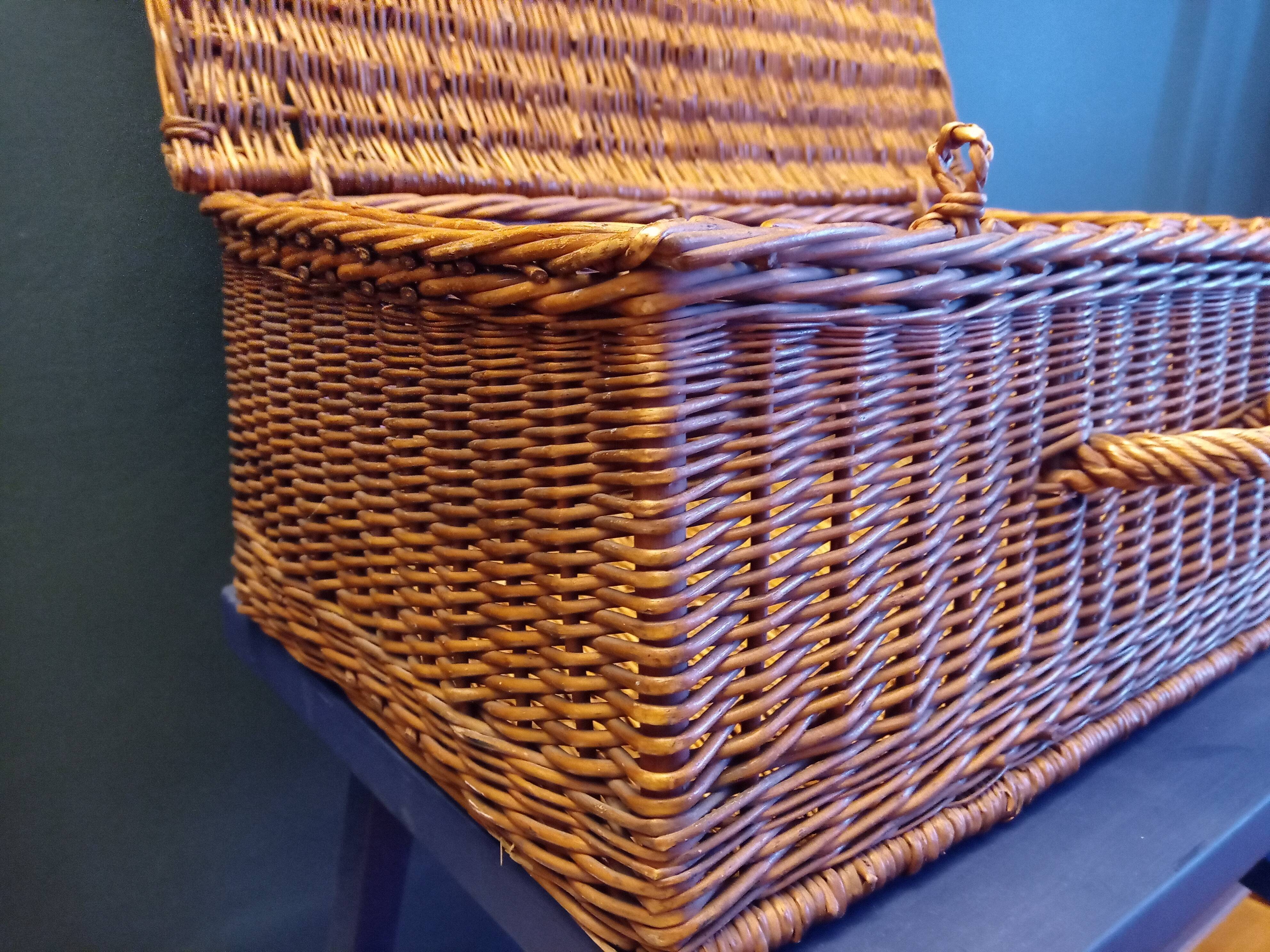 Wicker trunk
