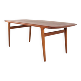 Danish teak coffee table 'Fugslev' - restored - teak wood