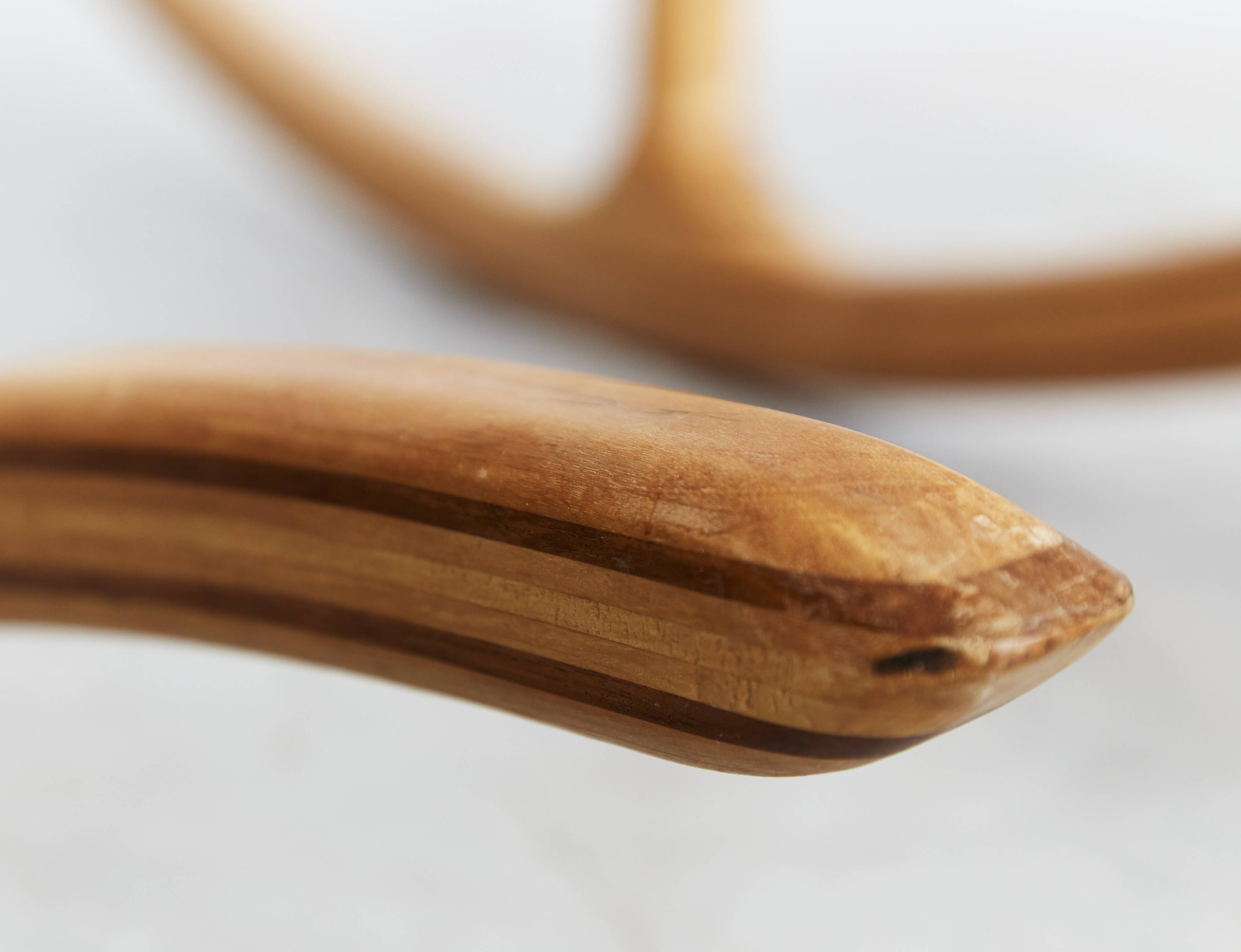 Chaise à bascule inspirée de Sam Maloof