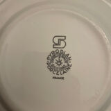 White dessert plates
