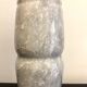 Grey marble vase