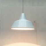 Modern Danish enamel pendant lamp from the mid-century by Louis Poulsen, 1960s.