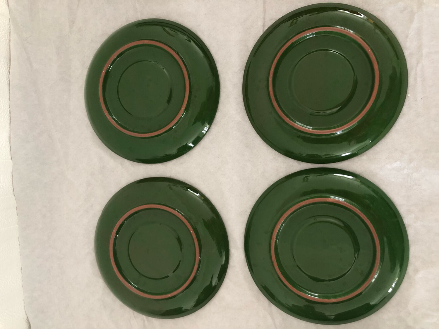 Set with coffee maker sugar milk pot and vintage Winterling plates