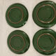 Set with coffee maker sugar milk pot and vintage Winterling plates