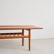 Large coffee table by Grete Jalk, Mid-Century Danish design.