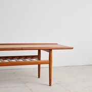 Large coffee table by Grete Jalk, Mid-Century Danish design.