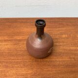 Mid-century German studio pottery vase by Melitta Teubner, 1960s.