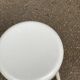Vintage white stool from the 70s