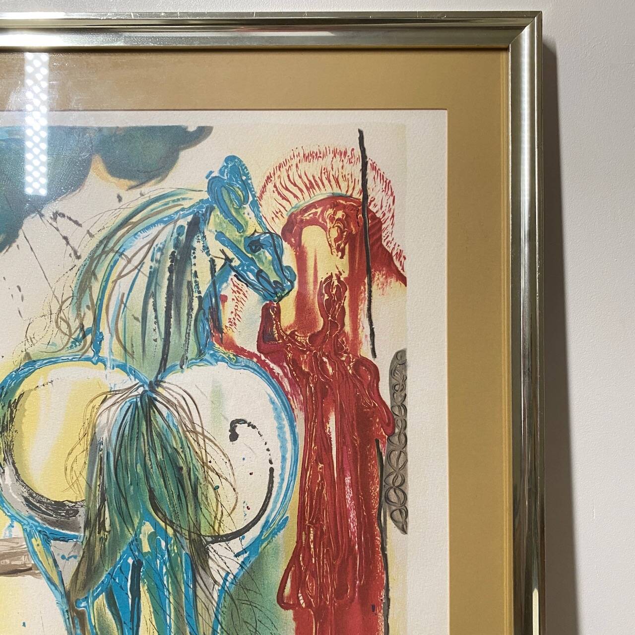 Salvador Dali lithograph - Centurion - 1980's
