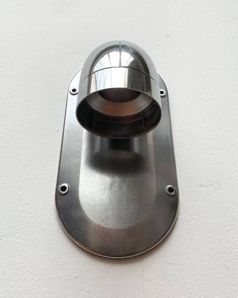 Vintage Danish Pipeline wall lamps by Ole Pless Jørgensen for Nordisk Solar, set of 2.