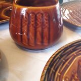 Sarreguemines asparagus set 1970