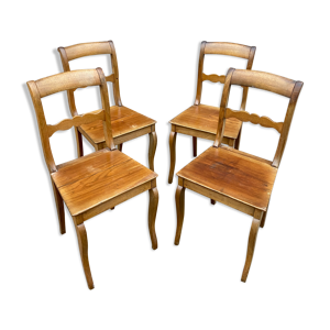 Set de 4 chaises époque