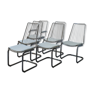 set de 6 chaises design