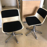 Pair of Modus swivel chairs by Osvaldo Borsani