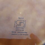 Plates Sarreguemines model "hawaii"