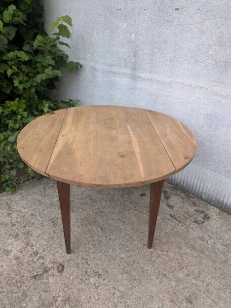 Table ronde avec rabats | Selency