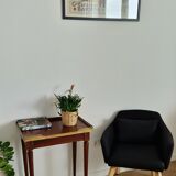 Kettle table Louis XVI mahogany style 1900