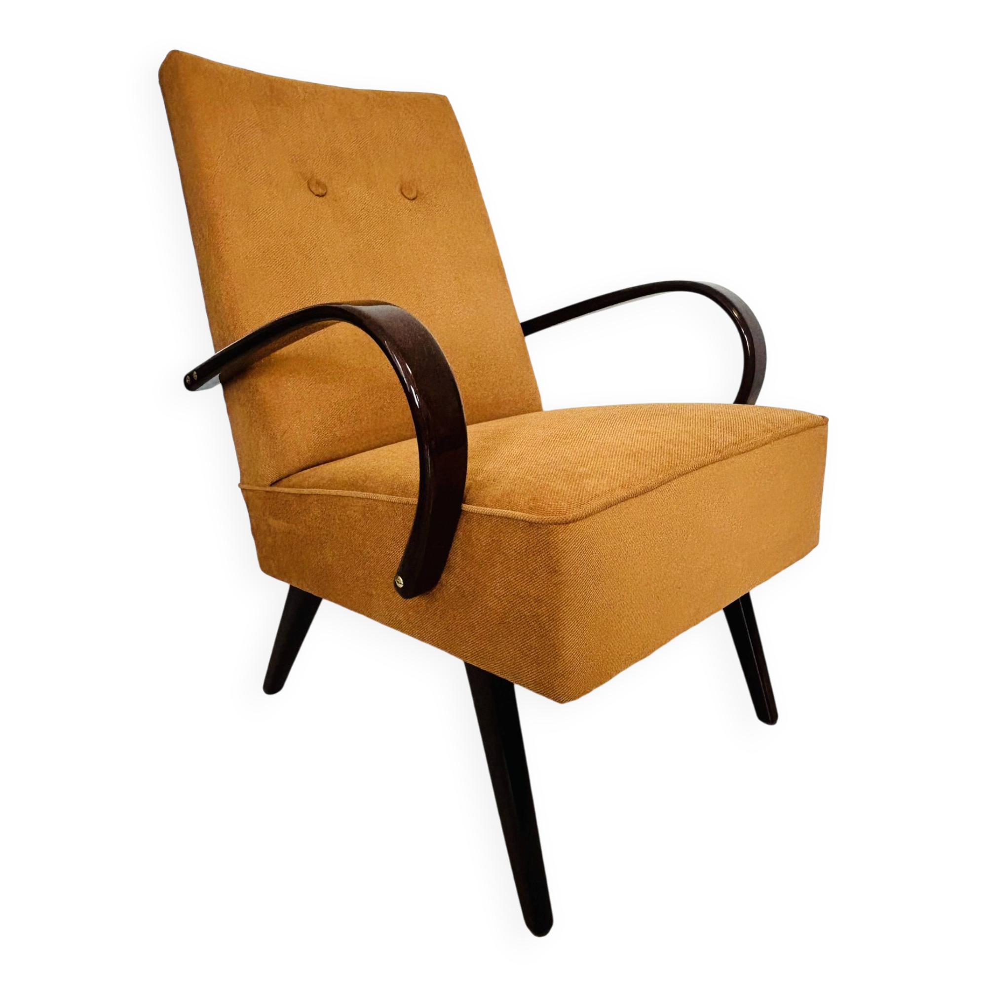 Vintage Armchair by Jaroslav Smidek for TON