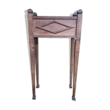 Solid oak planter