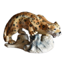 Ceramic panther