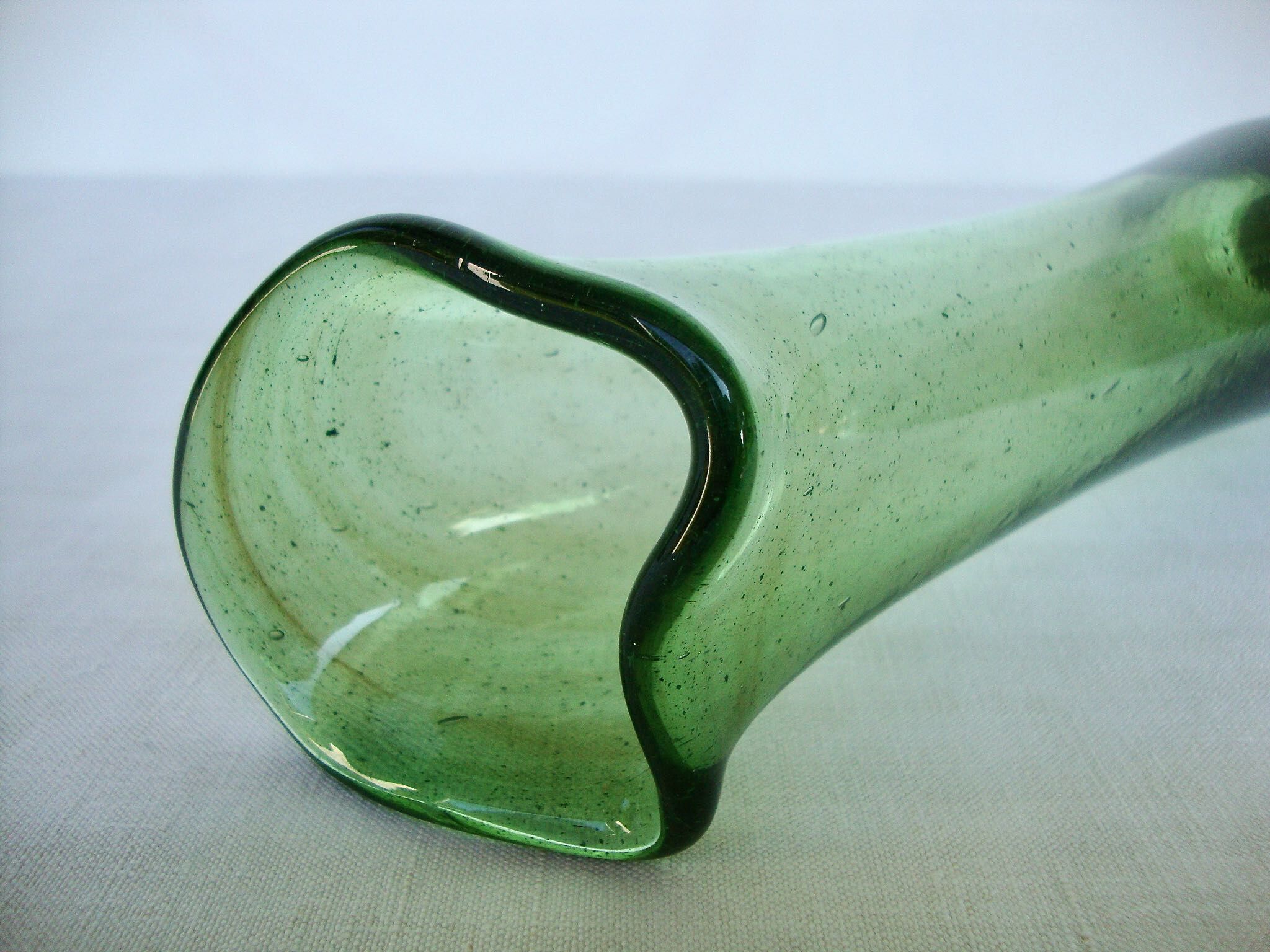 Blown glass vase