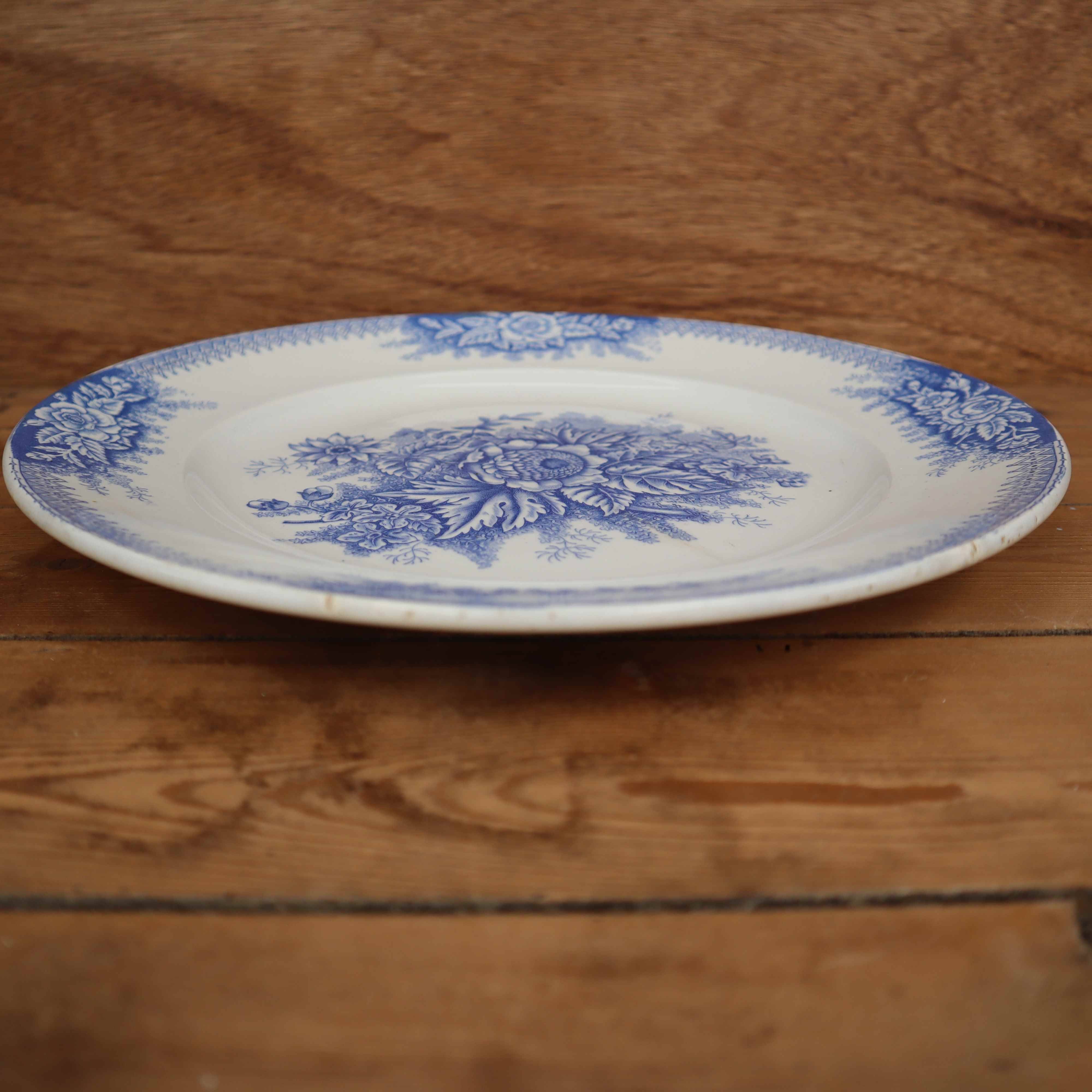 Old round dish Terre de Fer Saint Amand & Hamage Nord Jardinière model