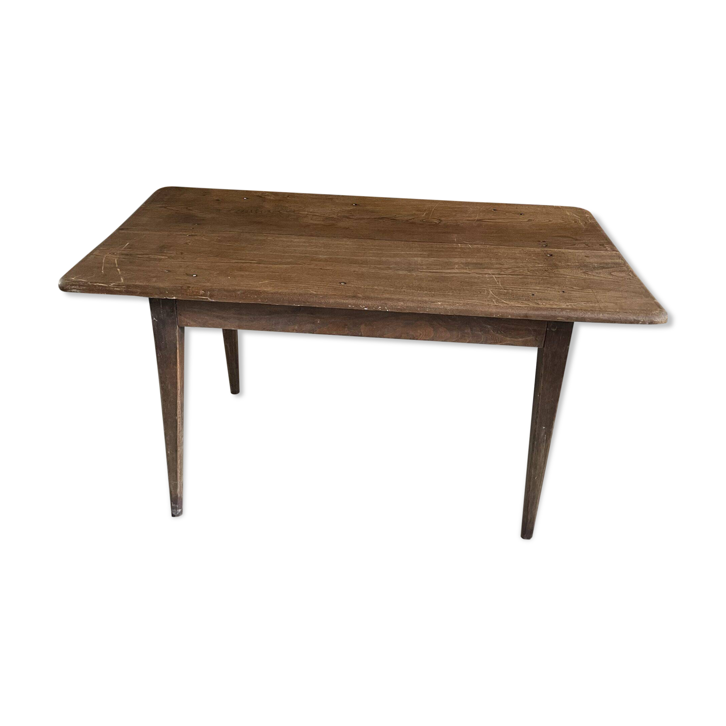 Solid oak farmhouse table