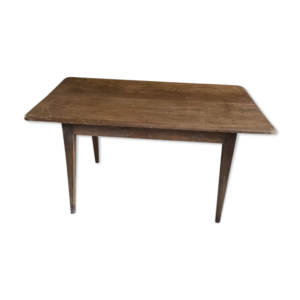Table de ferme en chêne massif