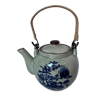 The stoneware teapot