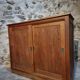 Oak sliding door wardrobe, 1920s