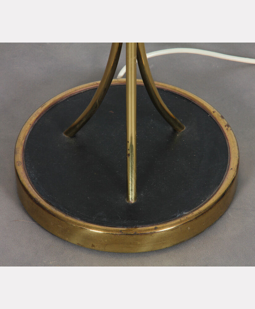 Vintage metal floor lamp, Czech manufacture, 1960