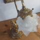 Pair of bronze table lamps