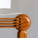 Solid pine articulated lamp, 70s/80s
