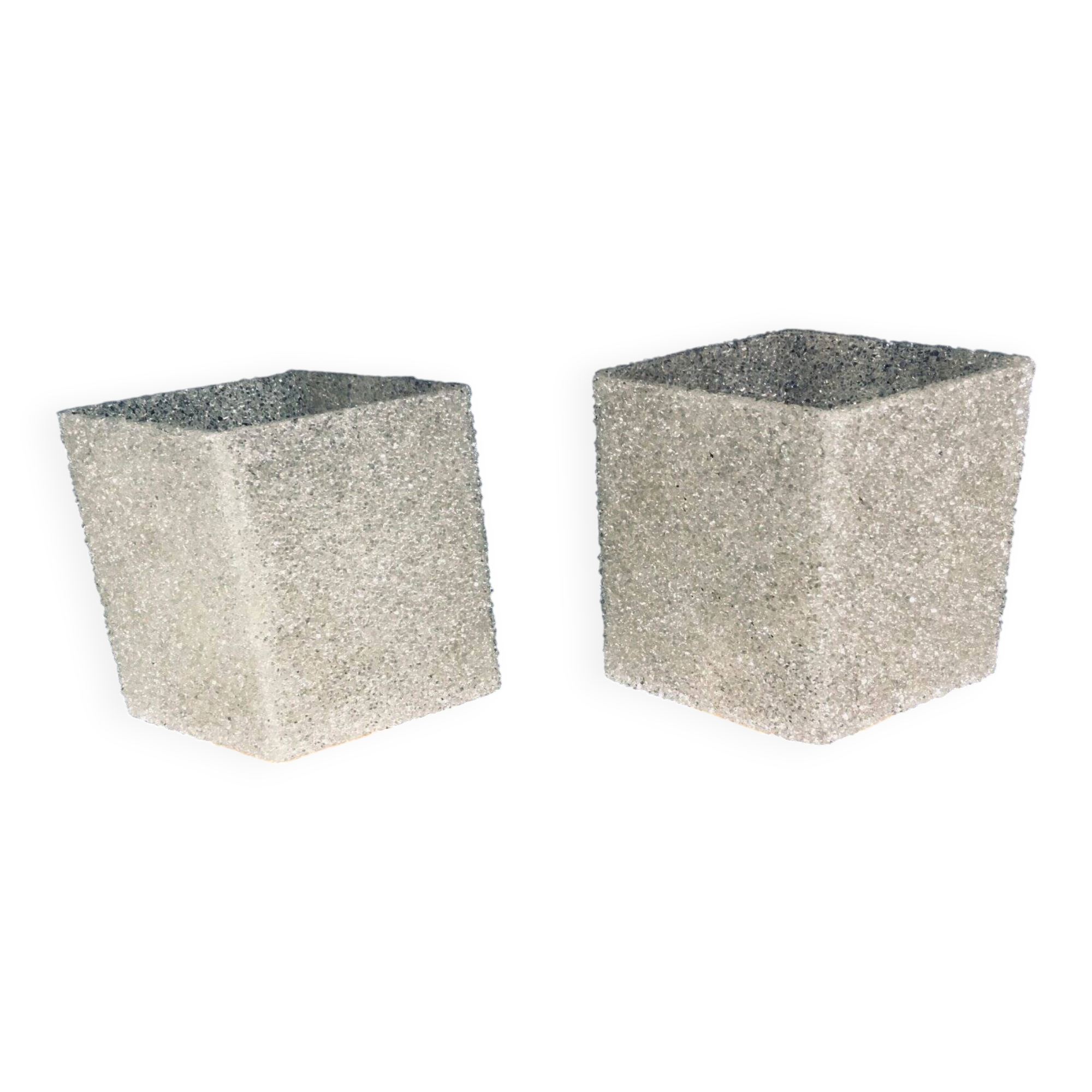 French flush-mounted wall lamp set, 1960s, set of 2