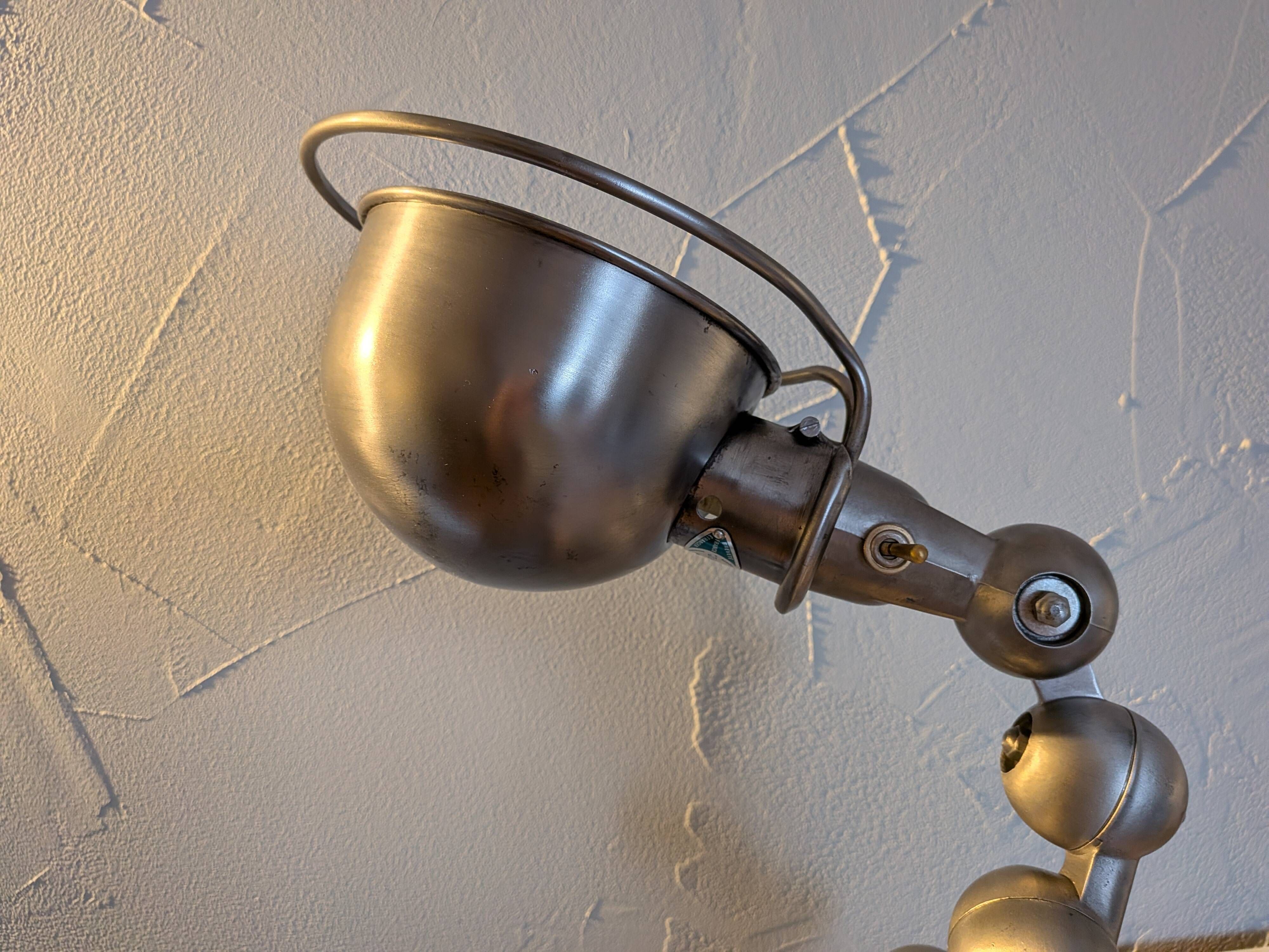 Lampe industrielle Jielde restaurée atypique