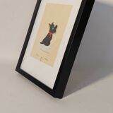 Signed gouache