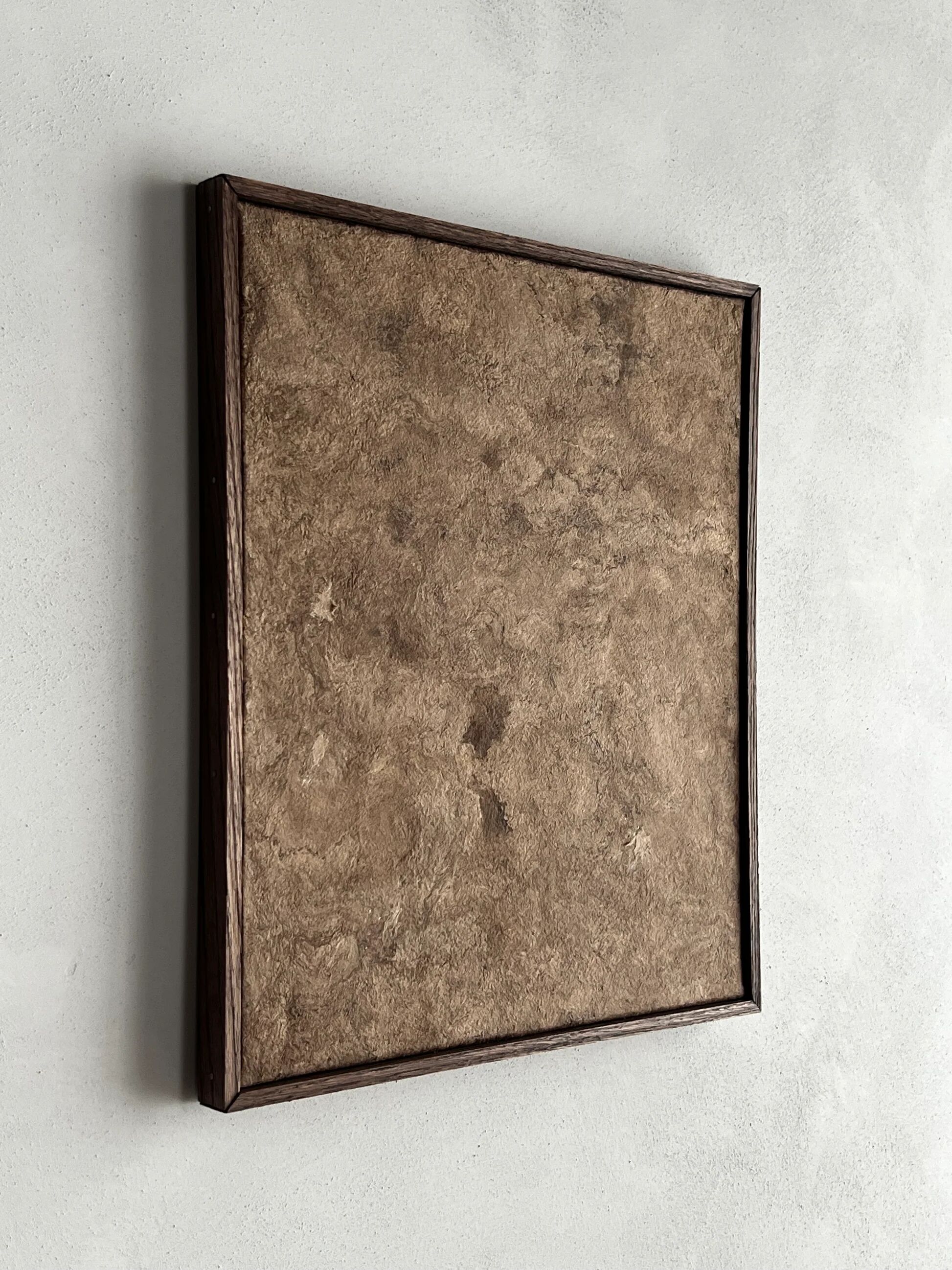 Artwork made of bark paper