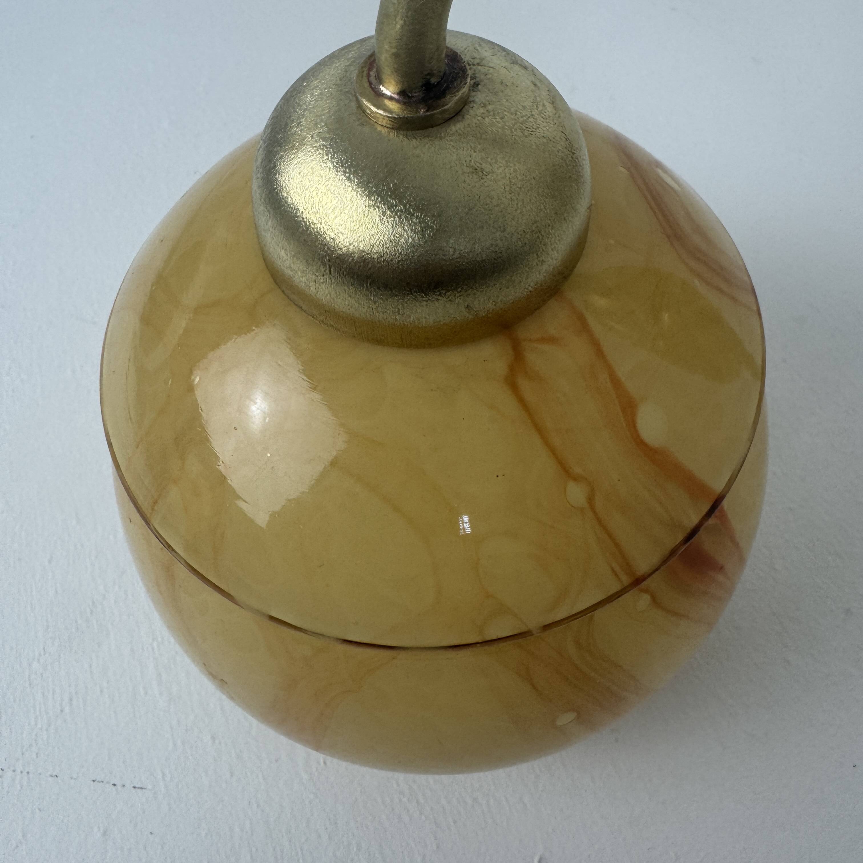 Pair of antique art deco wall lights