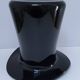 ice bucket and black Murano champagne glass from the 1980s