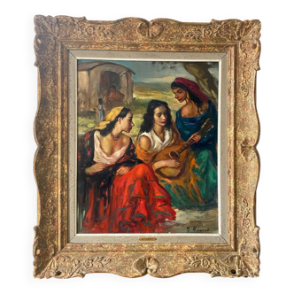 Gypsy musicians signed Nivert