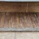 Old rack - workshop shelf in Burmese teak