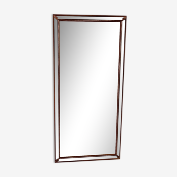 Miroir ancien avec parecloses 174x73cm