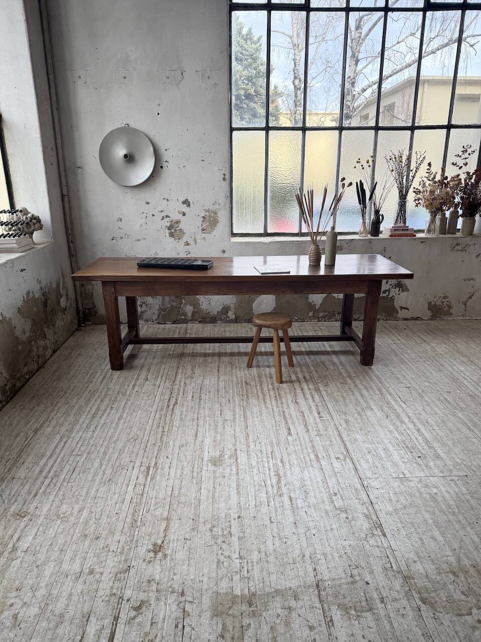 Table de ferme XL en chêne massif
